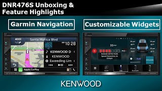 KENWOOD DNR476S Unboxing & Feature Highlights + Garmin Exclusives, 3 Camera Overview, & MORE!