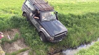 Nissan Patrol in extreme off road conditions