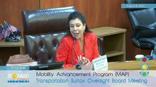 Transportation Surtax Oversight Board Meeting - August 18, 2023