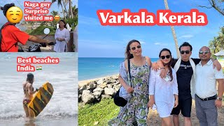 VARKALA KERALA BEST BEACHES IN INDIA 🇮🇳 CLIFF CAFES & THINGS TO DO IN VARKALA KERALA FAMILY TRIP