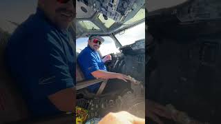 Take a look under the cockpit on our B737-400 ferry flight, accompanied by my son Aidan!  Part 07