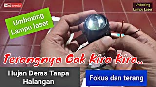 UNBOXING LAMPU TEMBAK LASER LED D2 MINI DAN D2 IBRIGHT-LAMPU TEMBAK SOROT FOGLAMP D2 LASER GUN