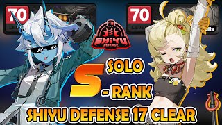 CRAZY A-RANK AGENT SOLO!! This is what PEAK Soukaku & Piper looks like in Shiyu Defense 17