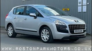 2010 (10) Peugeot 3008 1.6 HDi Active 5dr Auto 47k miles recent cambelt for sale @rostonparkmotors