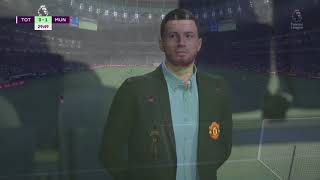 Fifa 22 Realistic Sliders Career Mode Spurs VS Manchester Utd