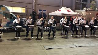 BYU Drumline 2018 pre-game hype in the lot!