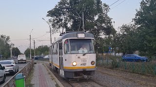 Tatra T4R #3361 repartizat pe linia 25