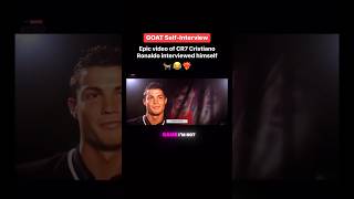 🎥🐐 Watch GOAT CR7 Cristiano Ronaldo ask and answer his own questions in this epic video #GamersHub