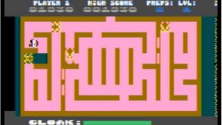 livestream of "Preppie! II" (Atari 8-Bit) - Glacial Pac-Man