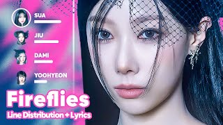 Dreamcatcher - Fireflies (Line Distribution + Lyrics Karaoke) PATREON REQUESTED