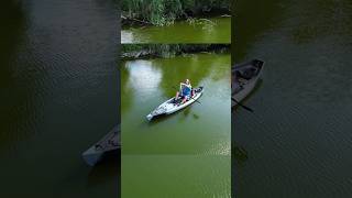 Bass Fishing views from above! #fishing #kayakfishing #drone #outdoors