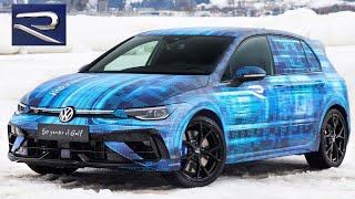 2025 Volkswagen Golf R With Camouflage