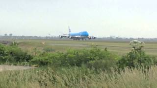 KLM 747-400 with the new livery