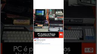 MSX e Microcomputadores Melhores que PC #lendasdaépoca