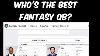 Using standard deviation to win Fantasy Football