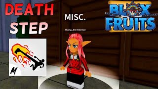 DEATH STEP NASIL ALINIR? - ROBLOX BLOX FRUİT TÜRKÇE