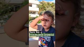 Deniz bey… Yüzüklerin efendisi! #ozmisiliailesi #shorts