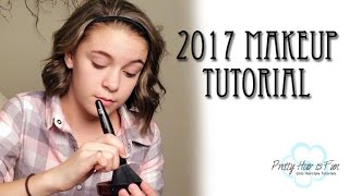 SIMPLE MAKEUP FOR BEGINNERS 2017! 💄