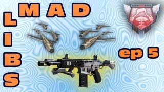 Black Ops 2 Diamond Peacekeeper Double Swarm (Almost Triple) - Mad Libs 5 (BO2 Gameplay Commentary)