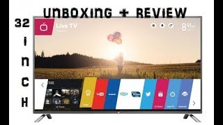 LG 32" Smart LED TV(32LJ573D)  Unboxing and Review | Newly Launched| First look