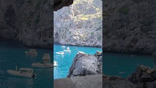 Inside the mountain! #travel #nature #naturelovers #sea #mountains #tunnel #music #spain #viralvideo