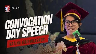 The Graduation Day Speech !!