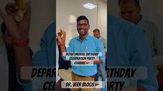 Departmental Birthday Celebration Party @AIIMS Raipur 🚩 #birthday #doctor #aiims #neetmotivation