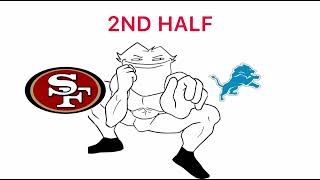 49ERS VS LIONS BE LIKE… #nfl #football