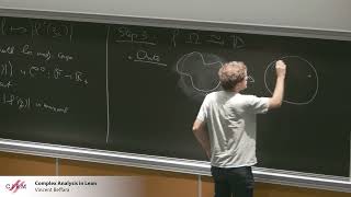 Vincent Beffara: complex analysis in Lean