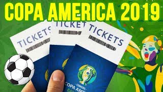 How to get tickets for COPA AMERICA 2019 in Brazil ?