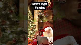 🎅🎄 Santa's Secret: Mining Crypto in the North Pole!#shorts #christmas #crypto