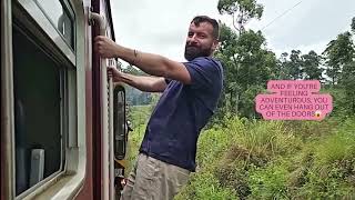 The train journey from Ella to Nanu Oya is one of the most scenic in Sri Lanka