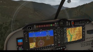 X Plane 11 VFR Flug Brennerroute