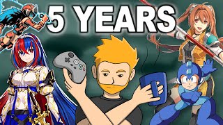 5 Year Channel Update + Games Finished in 2024 (So Far)