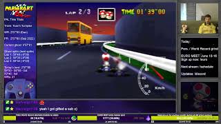 MK64 - new best lap 2 split on TT - 58"93 (2-shroomer)