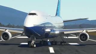 FS2020 747-800 NWWW✈✈✈NFNA (Timelapse)  #5