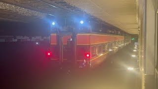 Amtrak P050 Departing Cincinnati Union Terminal with Dover Harbor and Blue Ridge Club Private Cars!