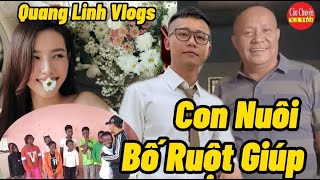 Quang Linh Vlogs Lên Tiếng Về Bố Ruột. Con Nuôi Của Quang Linh Có Điều Kiện Nhất Vùng.