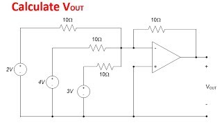 OpAmps   Example 1 Summing Amplifier