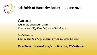 Aurora Chamber Choir opening the 5th Spirit of Humanity Forum with song