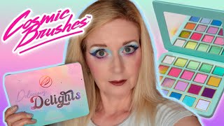 COSMIC BRUSHES Delicious Delights 🍬| Playing with blues & purples 💙💜