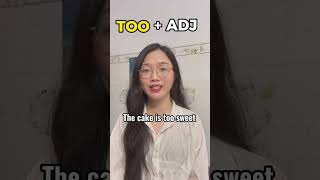 Too, too many, too much #english #hoctienganh  #shorts #learning #funny #viral #tips