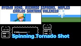 Captain Tsubasa 2 Next Dream - Naples Ryoma Hino! Spinning Tornado Shot + Ricardo Espadas