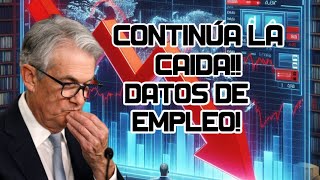 Datos de Empleo ADP! Continúa la Caída! Conflicto Medio Oriente! Continúa Rally en Acciones Chinas