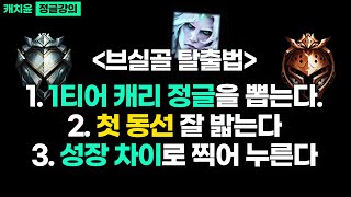 【브실골 정글로 탈출하기】 파밍 정글의 최적화 첫 동선 【롤】