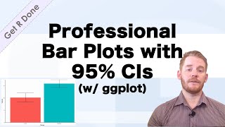 Get R Done | R Stats Tutorials: Professional Bar Plot with 95% Confidence Intervals (w/ ggplot)