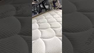 How to sew mattress top #cover-#Mattress tape #edge #automatic #sewing machine