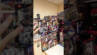 Updating My Lego Marvel Box Wall! Staying up till 1am! #lego #legomarvel #legomarvelcollection #hwpo