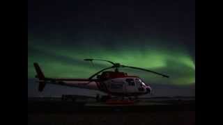 Aurora Australis over Davis Station Antarctica - Time Lapse