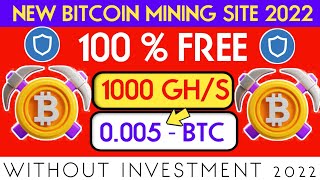 Brand New Bitcoin mining site 2022 | new Bitcoin mining site today